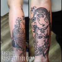 Rooster Tattoo 5